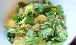 quinoa mango salad with lime cumin dressing